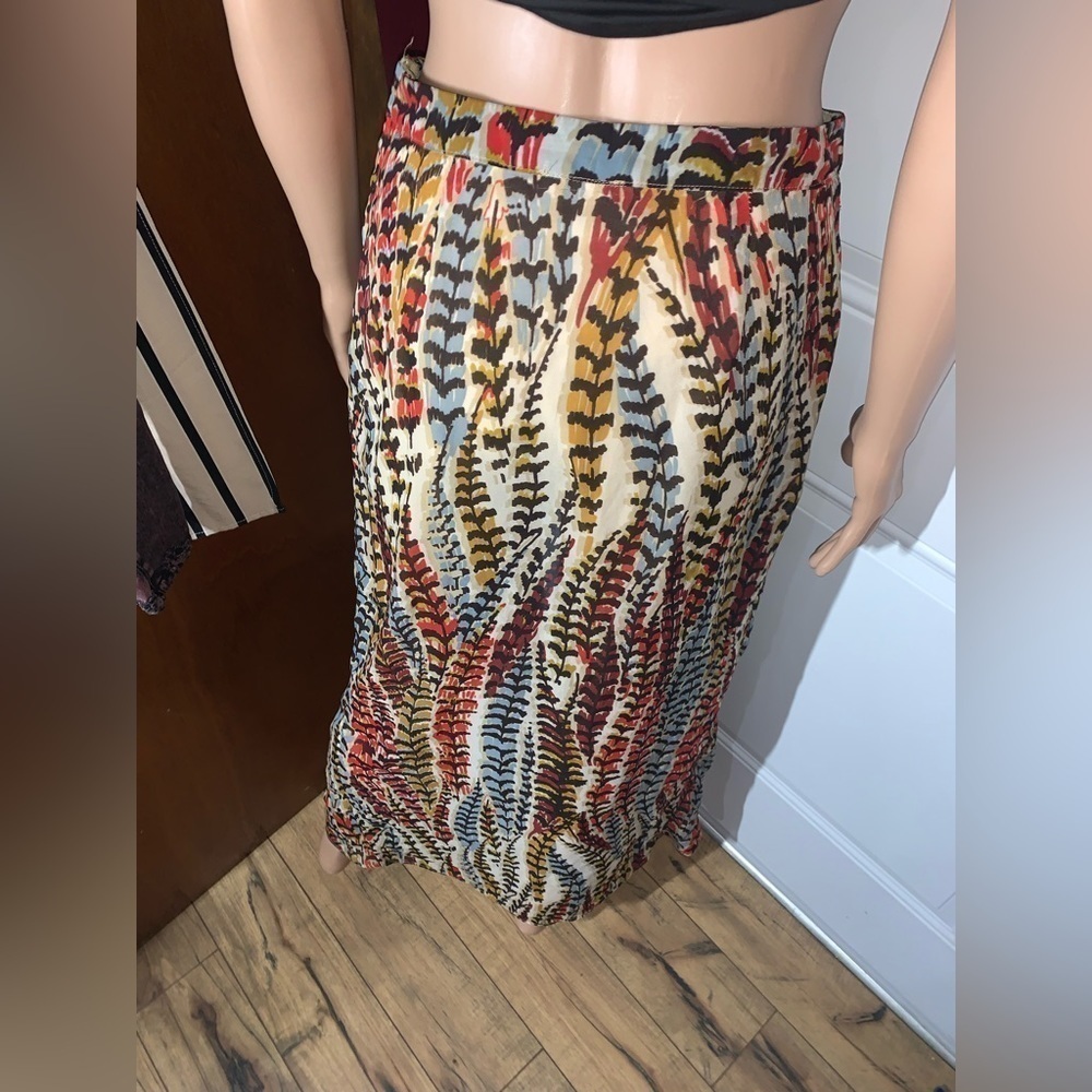 Mima Chica maxi slit skirt Multicolor Small - Picture 3 of 7